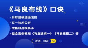 马良3DMax异形建模布线