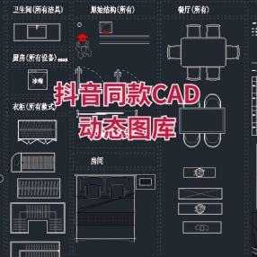 抖音同款CAD动态图库